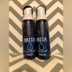 2xBrita Premium Filtering Water Bottle